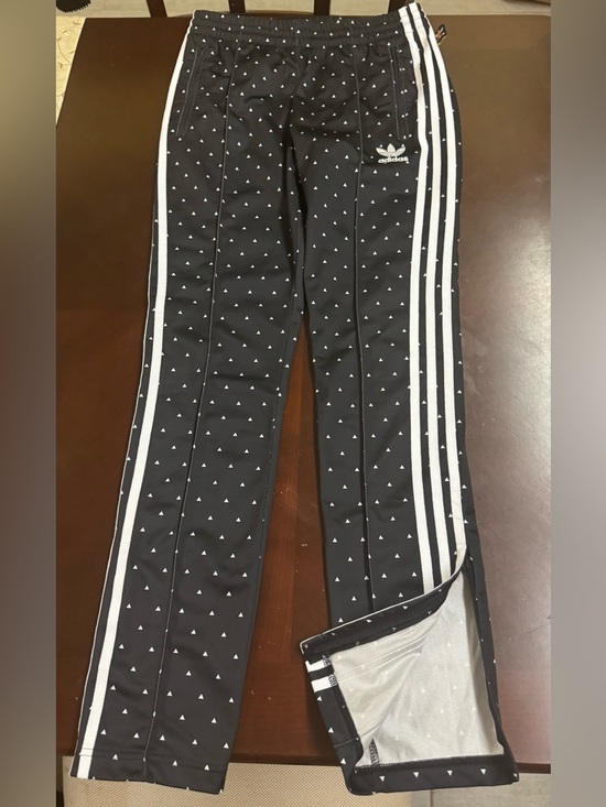 adidas Pants - Adidas x Pharrell Williams Black Triangle Print Pants